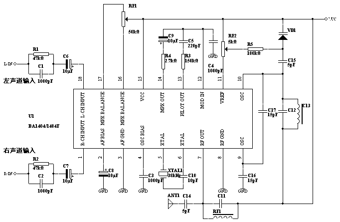 BA1404 典型電路 (9,345 字節(jié))