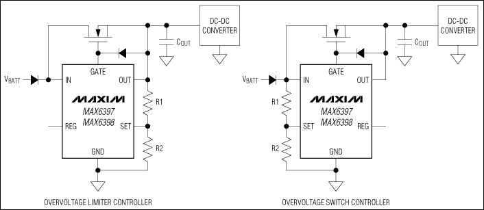 MAX6397,MAX6398:典型工作電路