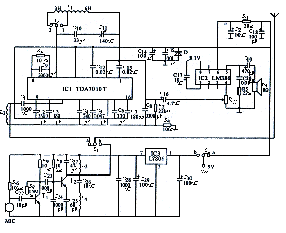 tda7010t電路