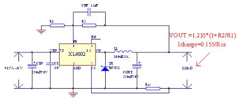 XL4002典型應用電路