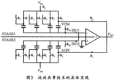 運放共享技術原理圖