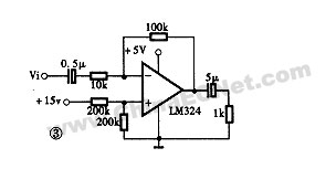 運算放大器的單電源供電方法