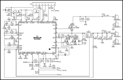 圖1. MAX5060降壓轉換器原理圖(FSW = 275kHz)