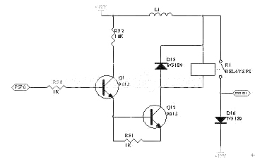 繼電器控制電路設計