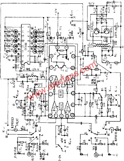 D7668錄音/放音雙通道前置放大電路的應(yīng)用  m.xsypw.cn