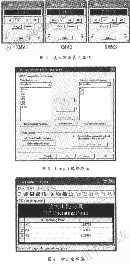 萬用表測量靜態(tài)工作點(diǎn) m.xsypw.cn