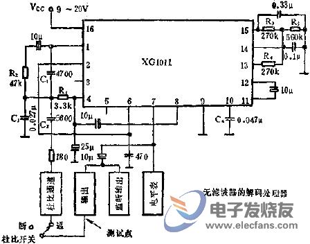 XG1011杜比B型降噪電路的應用  m.xsypw.cn