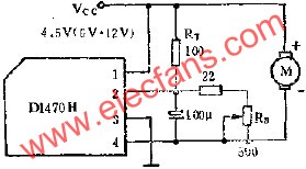 D1470H直流馬達穩(wěn)速電路的應(yīng)用  m.xsypw.cn