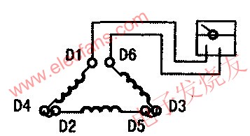 “環(huán)流法”辨別電動機(jī)首尾端 m.xsypw.cn