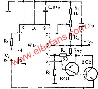 更低電壓擴大電流的應用線路圖  m.xsypw.cn