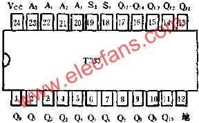 T333四線-十六線譯碼器的應用電路圖  m.xsypw.cn