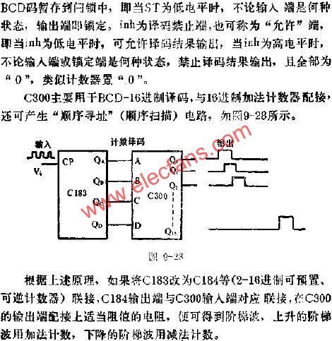 C300用于BCD-16與18進(jìn)制加法計(jì)數(shù)器配接線路圖  m.xsypw.cn