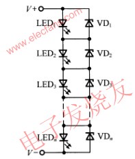 帶并聯(lián)齊納二極管串聯(lián)連接形式 m.xsypw.cn