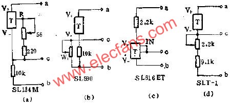 SL134M集成溫度傳感器電路圖  m.xsypw.cn