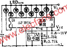 0~5V線圖指示器的應用電路圖  m.xsypw.cn