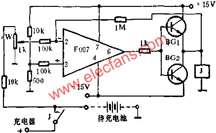 充電自控電路圖 m.xsypw.cn