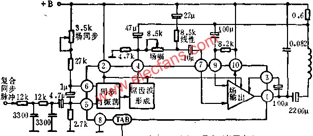 D1031內部功能方框圖及典型外圍電路圖  m.xsypw.cn