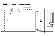 CFL節(jié)能燈用獨(dú)立式鎮(zhèn)流器接線圖 m.xsypw.cn