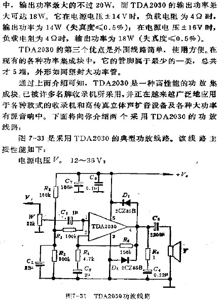 TD2030功放電路  m.xsypw.cn