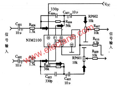 NM2100日本JRC公司生產(chǎn)音頻信號放大集成電路   m.xsypw.cn