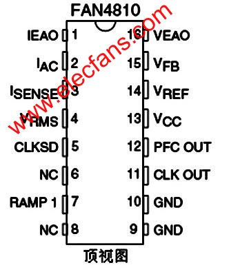  FAN4810引腳圖 m.xsypw.cn