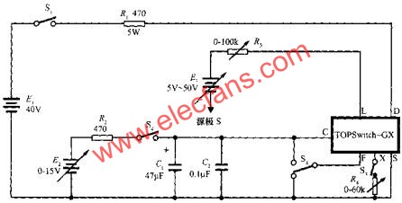 TOPSwitch-GX性能測量電路  m.xsypw.cn