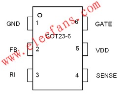 ME8263的封裝腳位圖 m.xsypw.cn