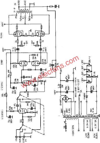 和韻M100合并式電子管功率放大器  m.xsypw.cn