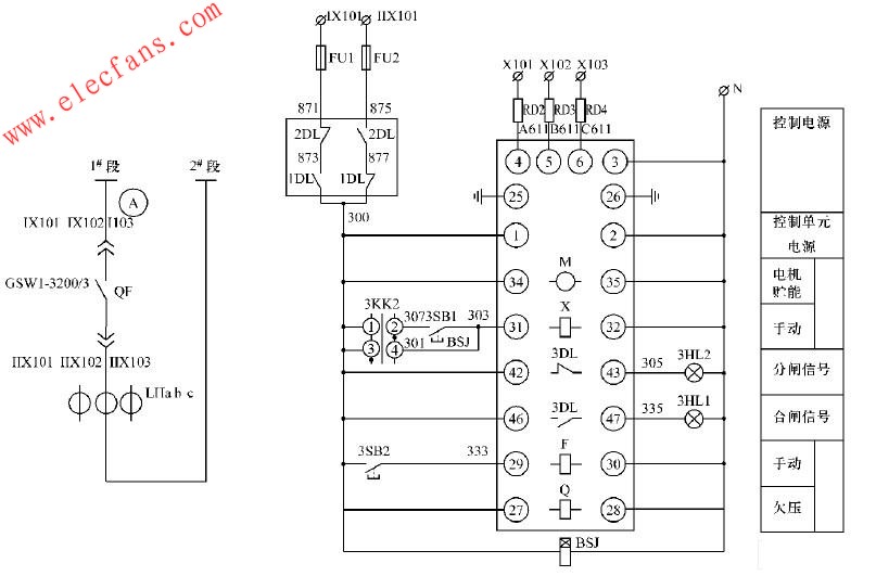 增加BSJ 后的聯絡柜控制電路圖  m.xsypw.cn