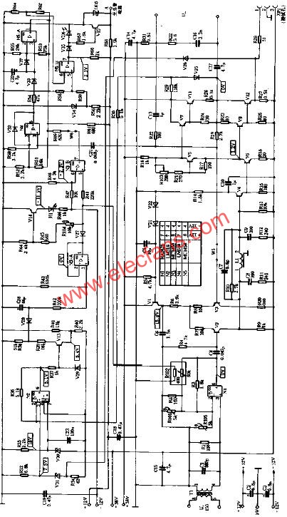 仿制AURA-VA50功放電路圖  m.xsypw.cn