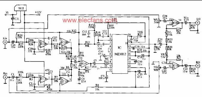 可以產生超重低音的電路圖 m.xsypw.cn