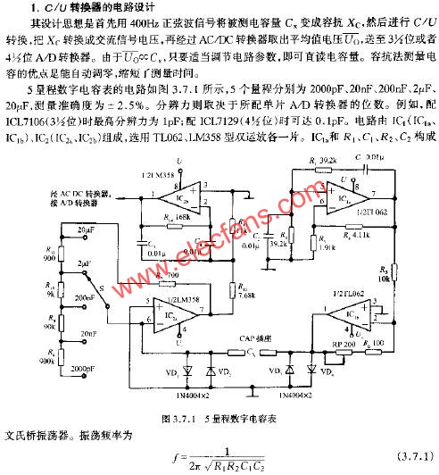 5量程數字電容表  m.xsypw.cn