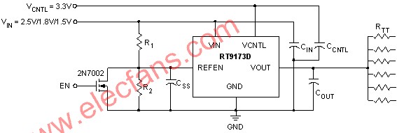 RT9173D應用電路