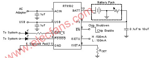 RT9502應用電路