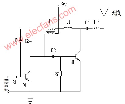無線發射器電路圖及工作原理分析 http://m.xsypw.cn