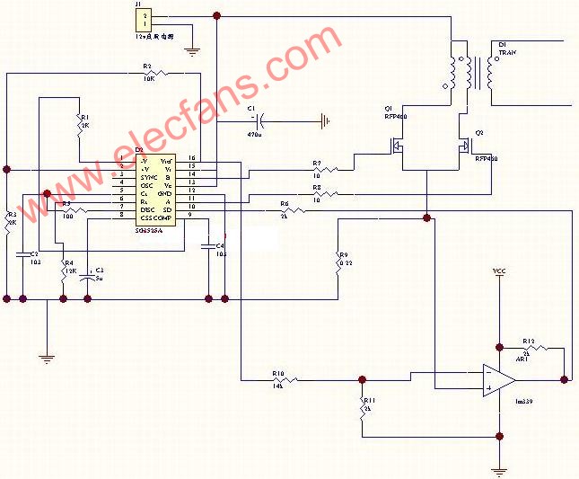 sg3525過流保護電路 http://m.xsypw.cn