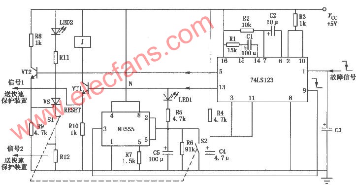 電源故障暫保護與死保護電路 m.xsypw.cn