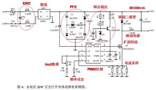 LED日光燈設(shè)計方案