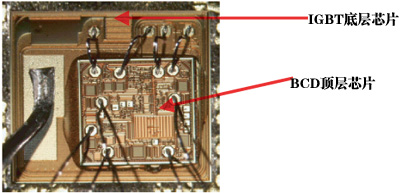 芯片疊加技術中的智能型IGBT