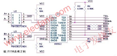 收發(fā)器變壓器電路圖 m.xsypw.cn