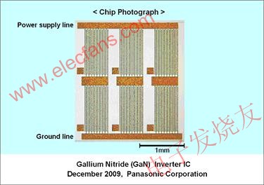 帶集成控制和增強型GaN功率器件的單片三相反相器IC m.xsypw.cn