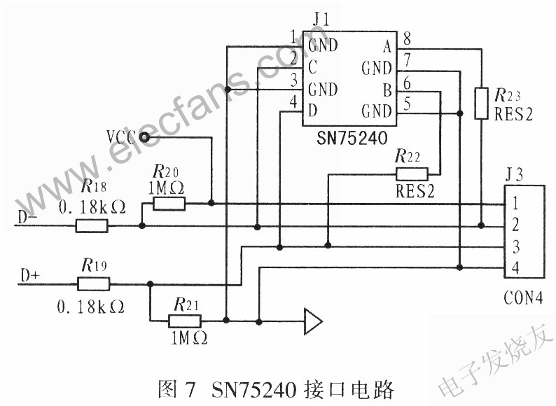 SN75240接口電路 m.xsypw.cn