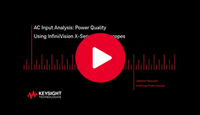 視頻演示：交流輸入分析 - 電能質量測試