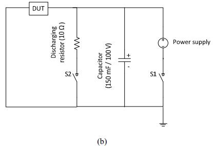 圖2（b）放電電阻電路圖。