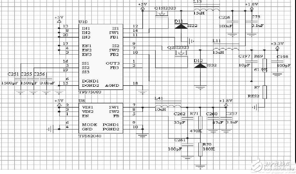 一種3G移動視頻監(jiān)控系統(tǒng)電源電路圖