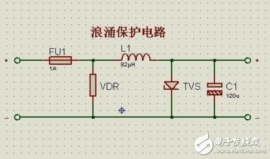 浪涌電流及浪涌抑制器工作原理