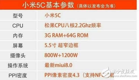 小米5c曝光：自主研發的處理器，安安兔跑分6.3W