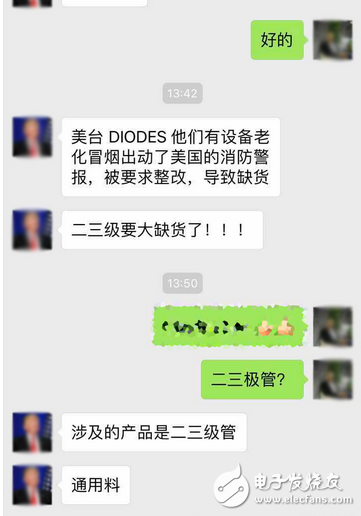 Diodes美國晶圓廠發火災，或影響全球二三極管供應