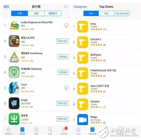 iOS10越獄插件：讓你的Cydia看起來有點(diǎn)像AppStore！