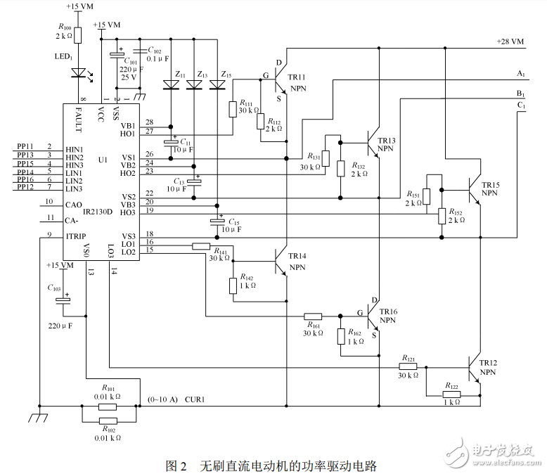 可用于多領域的電機功率驅動電路設計—電路精選（46）